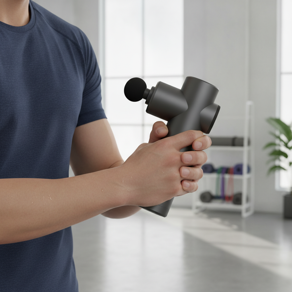 Mini Fascia Massage Gun — Portable, Quiet, Deep Tissue, Percussion, Muscle Recovery, Pain Relief