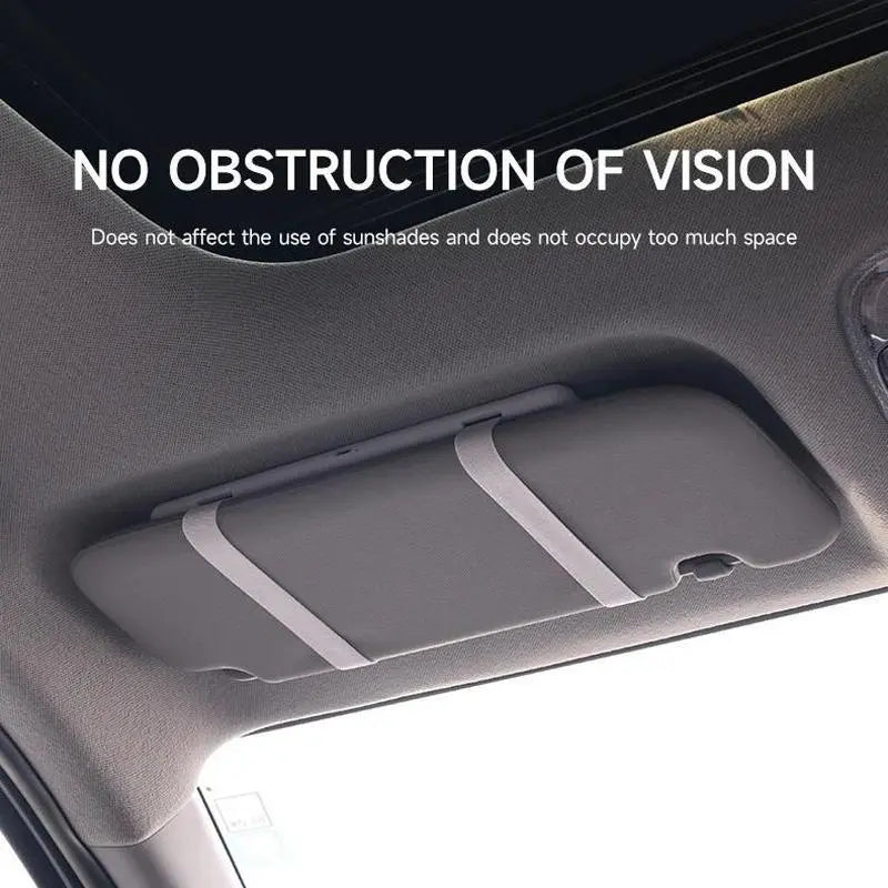 LED Car Sun Visor Mirror Led Light, Touch-Control Dimmable Rechargeable Car Interior Mirror, Led Lights for Car Auto Accessory #GLOBAL PICKS