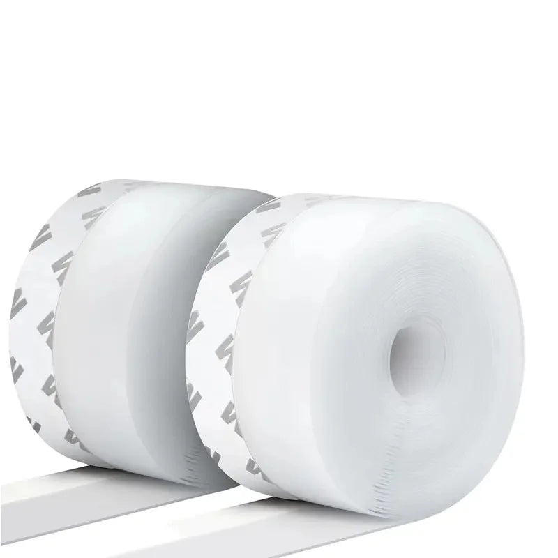 V-Shape Weather Stripping — Self-Adhesive, Flexible, Durable, Draft Blocker, Soundproof