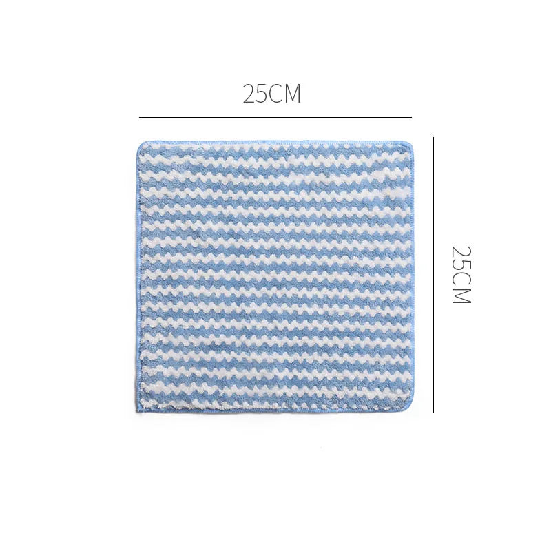 Microfiber Cleaning Cloths — 10 Pack, Ultra Soft, Streak-Free, Absorbent, Reusable, Lint-Free