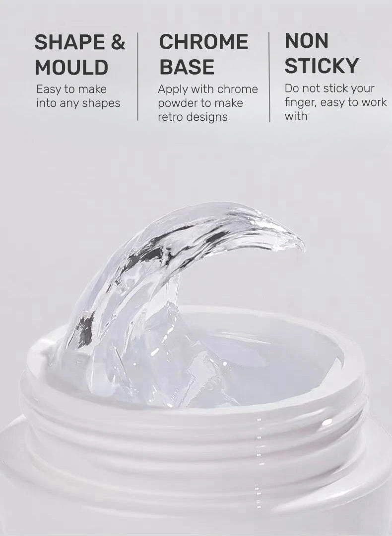 Rhinestone Glue Gel — Precision Applicator, Strong Hold, Quick Dry, Clear Finish, Easy Clean