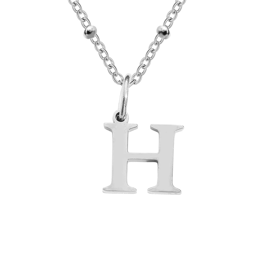 Initial Necklace — Dainty Gold, Personalized, Custom, Delicate, Minimalist
