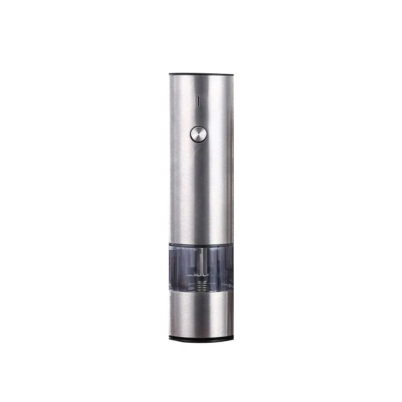 Electric Pepper Grinder — USB Rechargeable, Automatic, Adjustable Coarseness, LED Light, One-Handed Operation