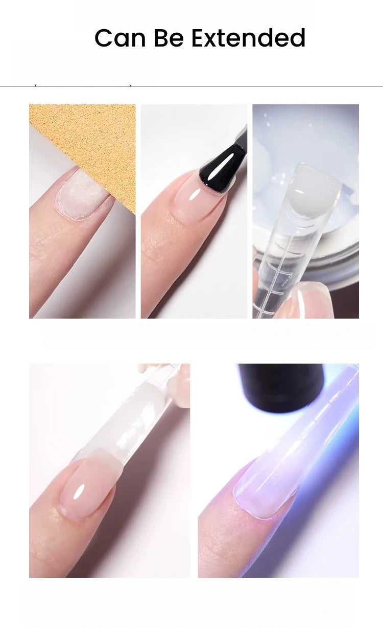 Rhinestone Glue Gel — Precision Applicator, Strong Hold, Quick Dry, Clear Finish, Easy Clean