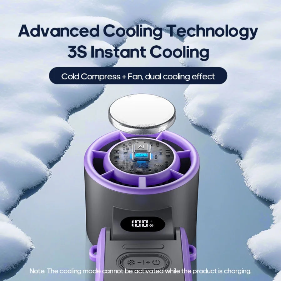 Handheld Fan — Portable, Rechargeable, Quiet, Personal, Mini, USB Powered