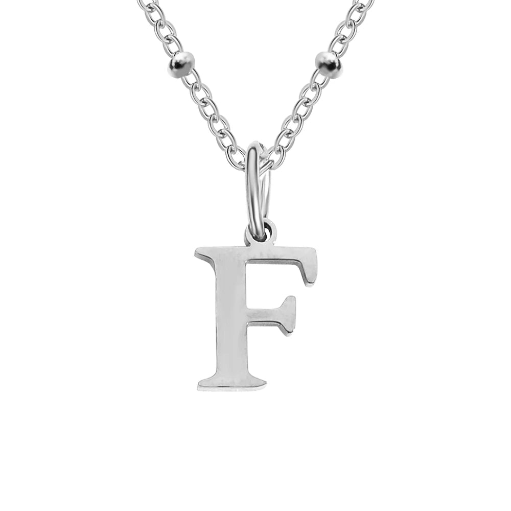 Initial Necklace — Dainty Gold, Personalized, Custom, Delicate, Minimalist