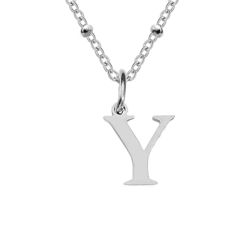 Initial Necklace — Dainty Gold, Personalized, Custom, Delicate, Minimalist