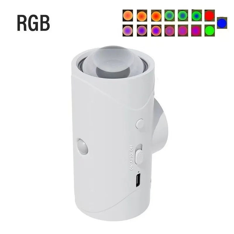 Smart Wall Lamp — RGB, Motion Sensor, LED, Indoor, Outdoor, Dimmable