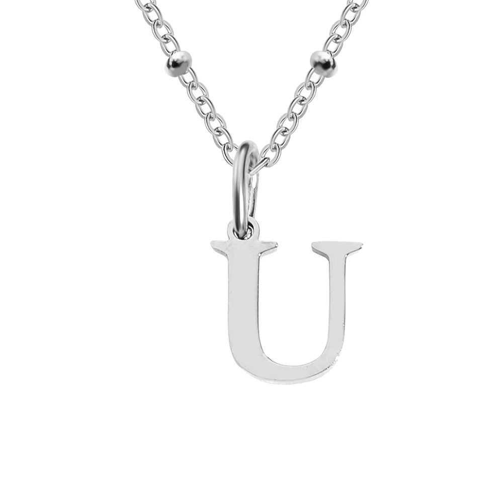 Initial Necklace — Dainty Gold, Personalized, Custom, Delicate, Minimalist