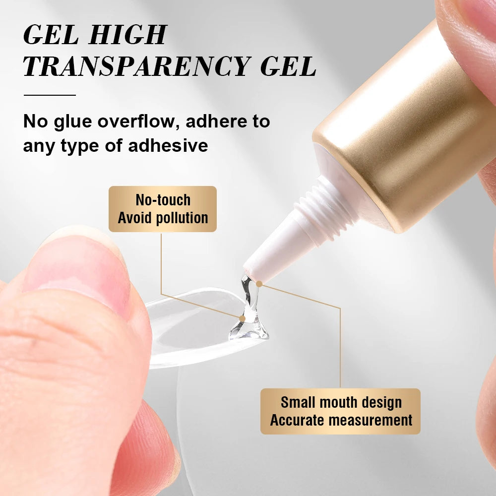 Nail Glue — Quick-Dry, Strong Hold, Secure Adhesion, Professional Grade, Long Lasting, For Press-Ons