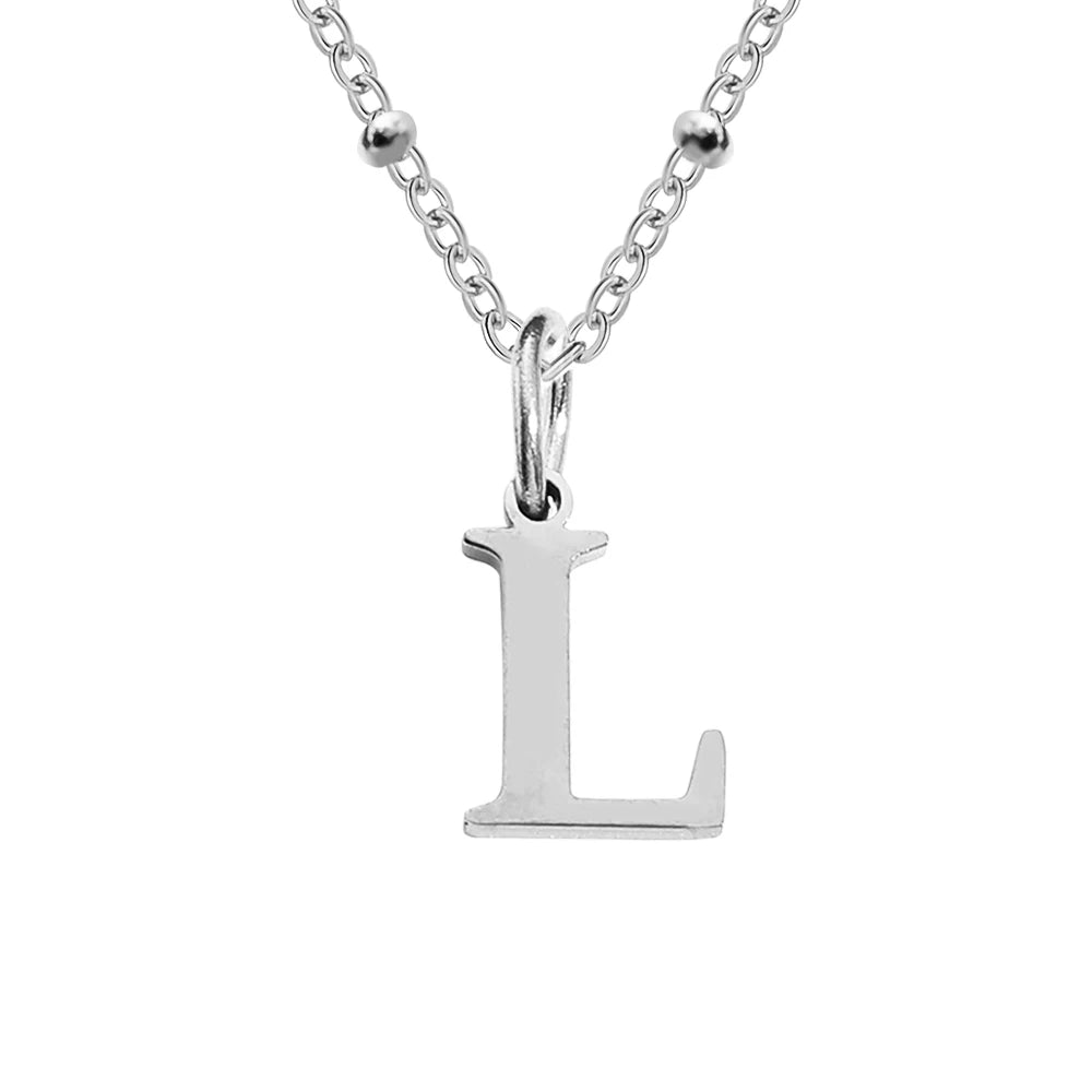 Initial Necklace — Dainty Gold, Personalized, Custom, Delicate, Minimalist