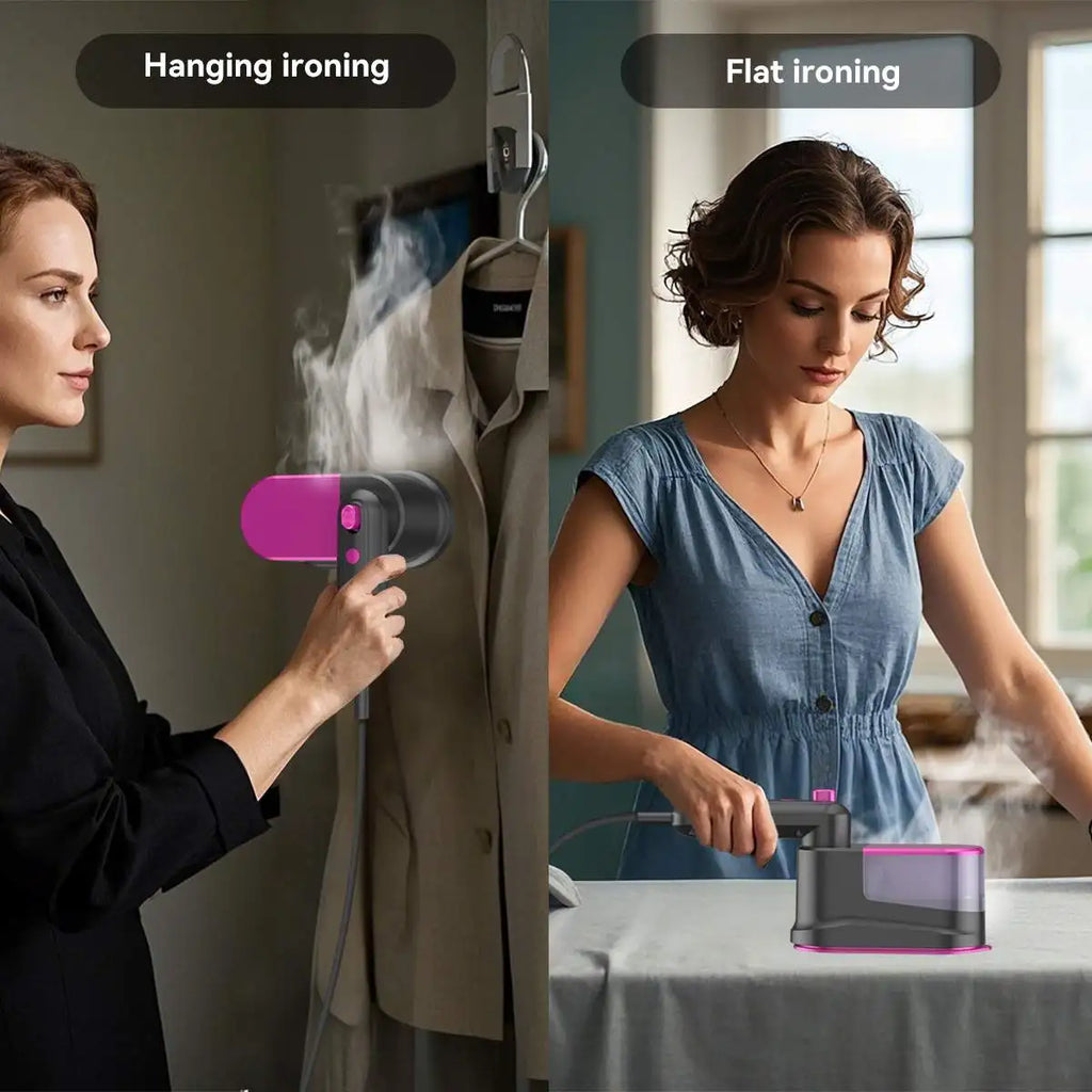 Garment Steamer — Portable, Handheld, Fast Heating, Wrinkle Remover, Travel-Friendly, Compact Design