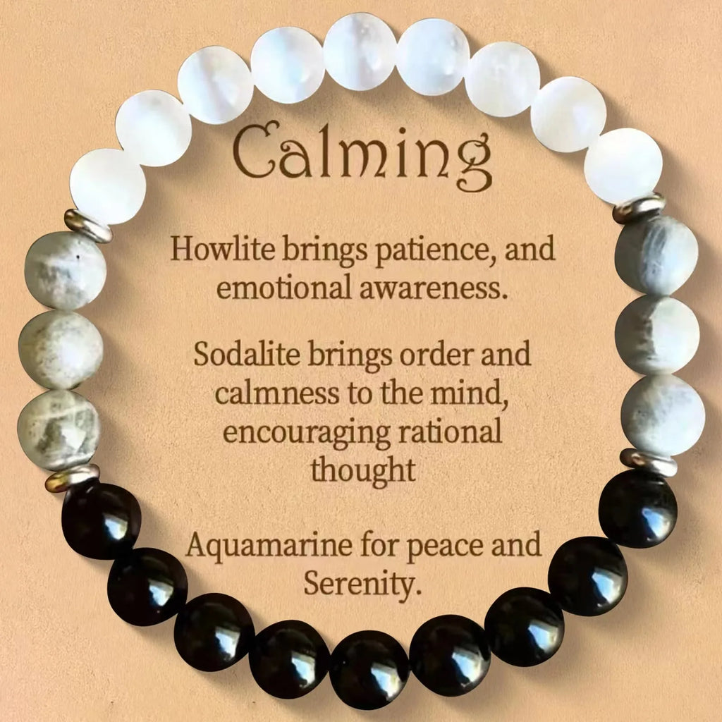 Money Manifest Crystal Bead Bracelet — Abundance, Prosperity, Wealth, Healing, Protection, Chakra Balancing