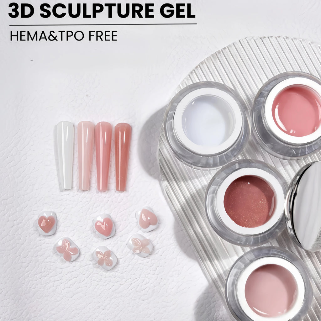 Rhinestone Glue Gel — Precision Applicator, Strong Hold, Quick Dry, Clear Finish, Easy Clean