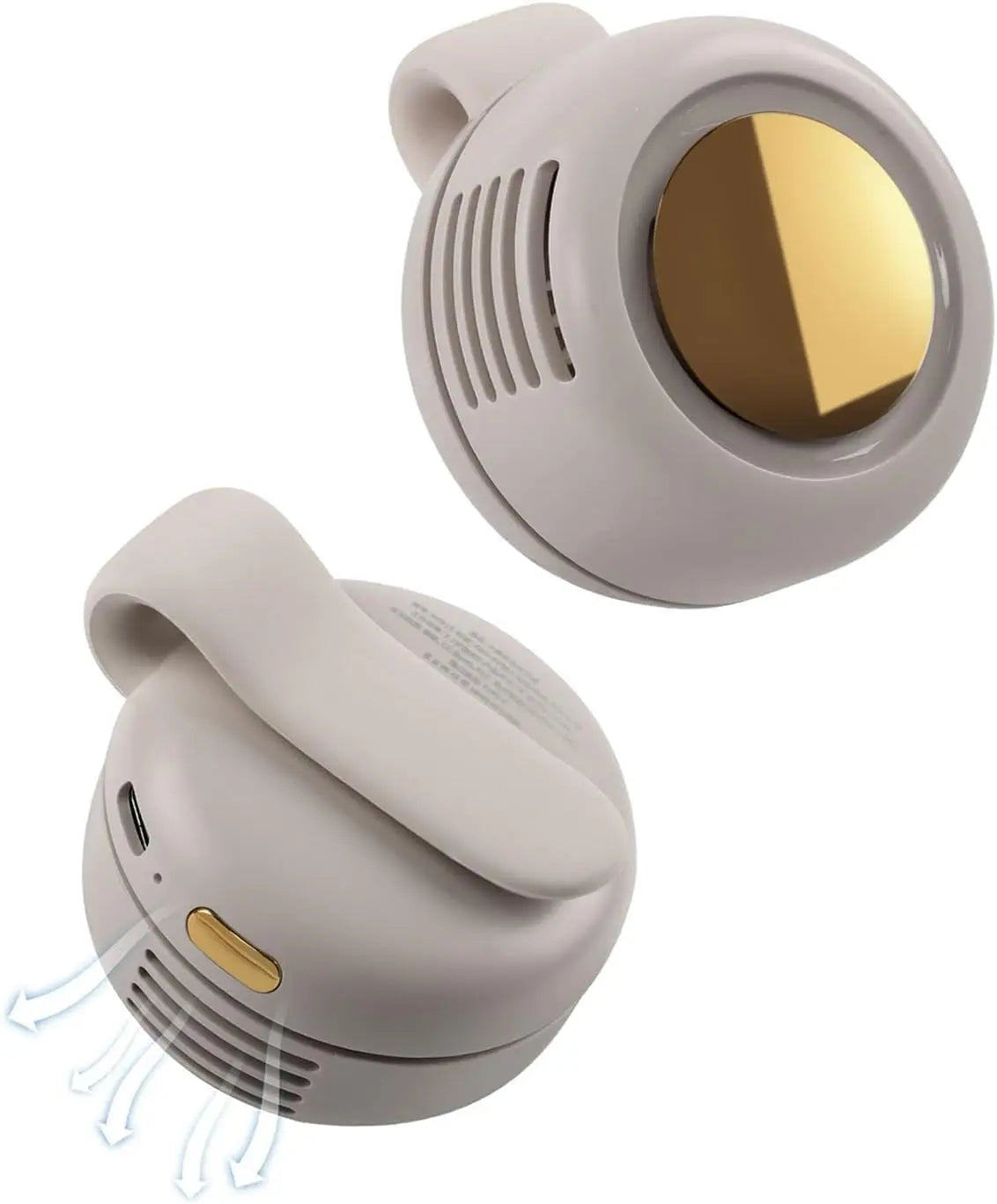 Mini Bladeless Fan — Personal & Portable, USB Powered, Quiet Operation, Desk Fan, Compact Design