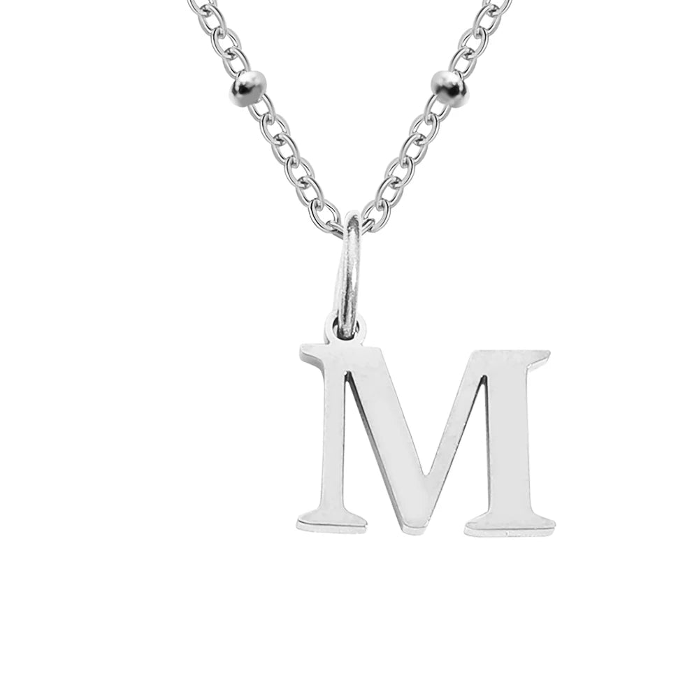 Initial Necklace — Dainty Gold, Personalized, Custom, Delicate, Minimalist