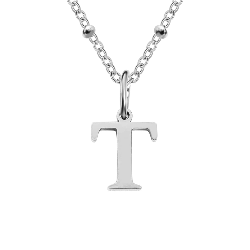 Initial Necklace — Dainty Gold, Personalized, Custom, Delicate, Minimalist