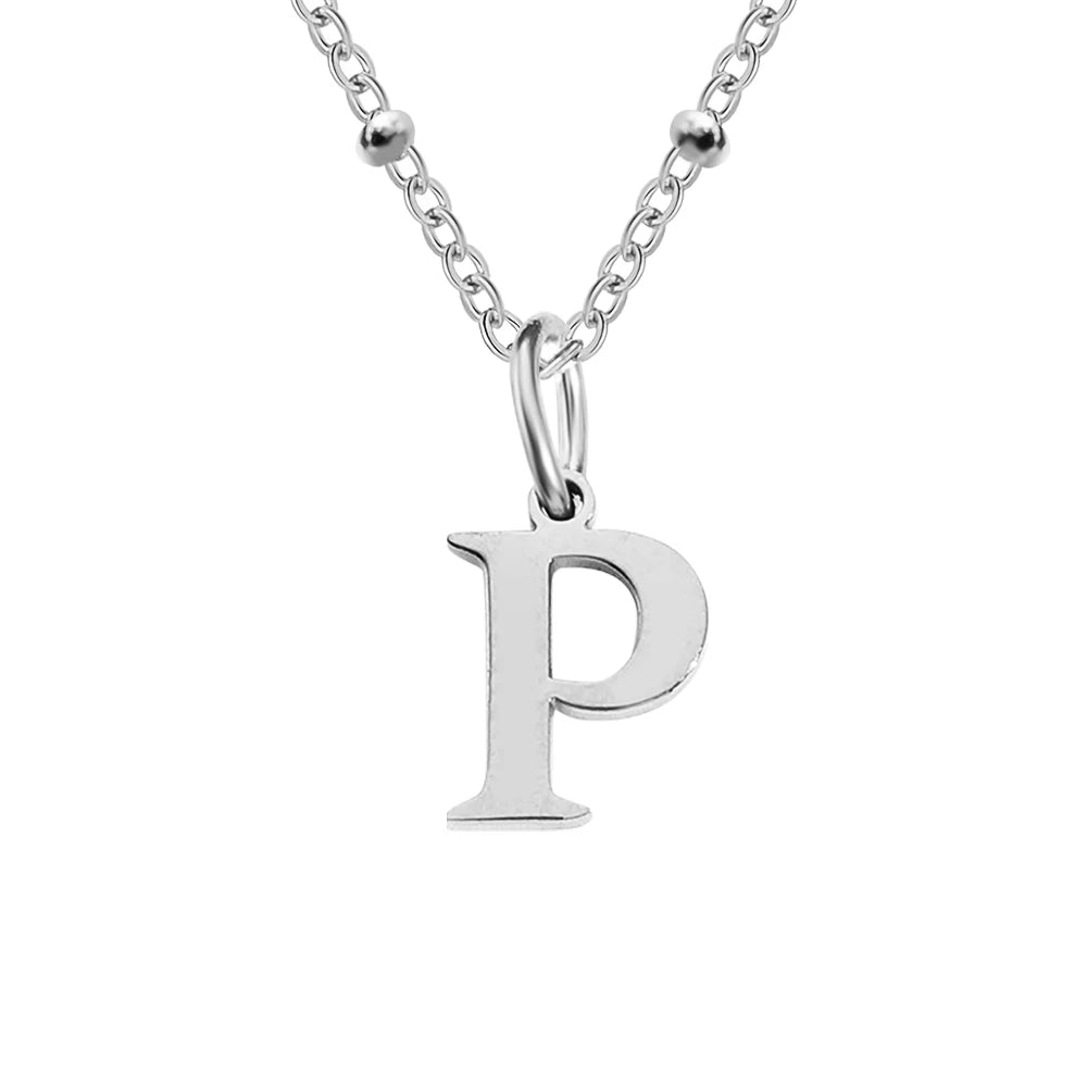 Initial Necklace — Dainty Gold, Personalized, Custom, Delicate, Minimalist