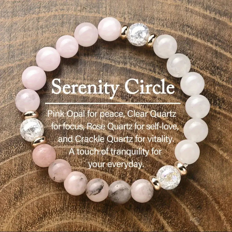 Money Manifest Crystal Bead Bracelet — Abundance, Prosperity, Wealth, Healing, Protection, Chakra Balancing