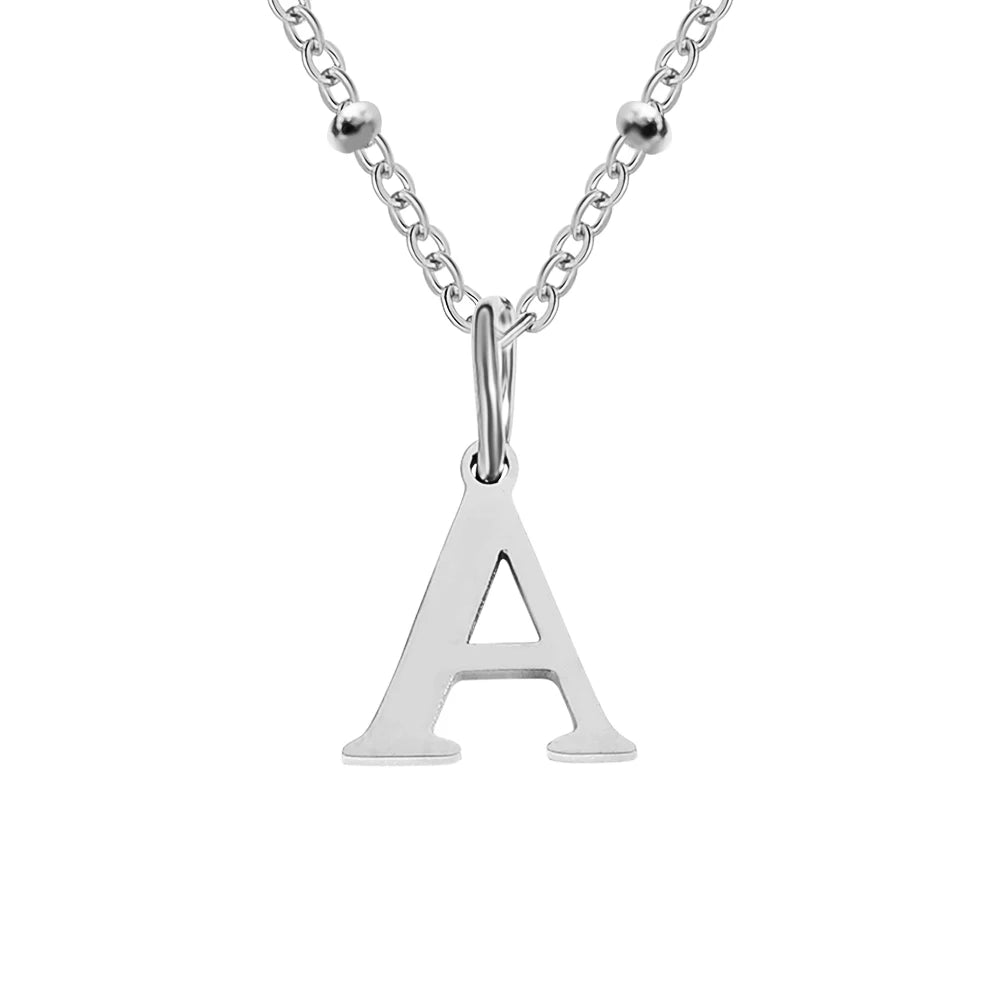 Initial Necklace — Dainty Gold, Personalized, Custom, Delicate, Minimalist