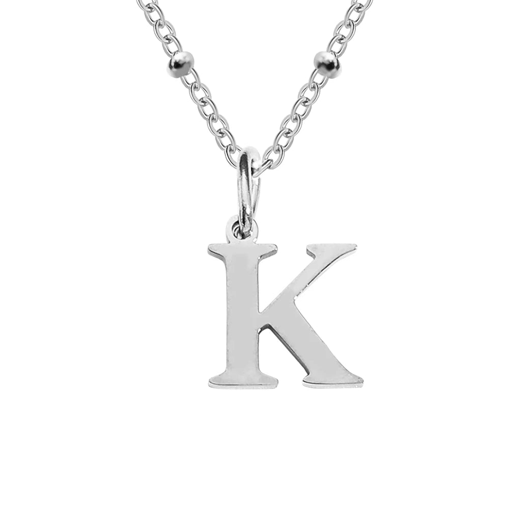 Initial Necklace — Dainty Gold, Personalized, Custom, Delicate, Minimalist