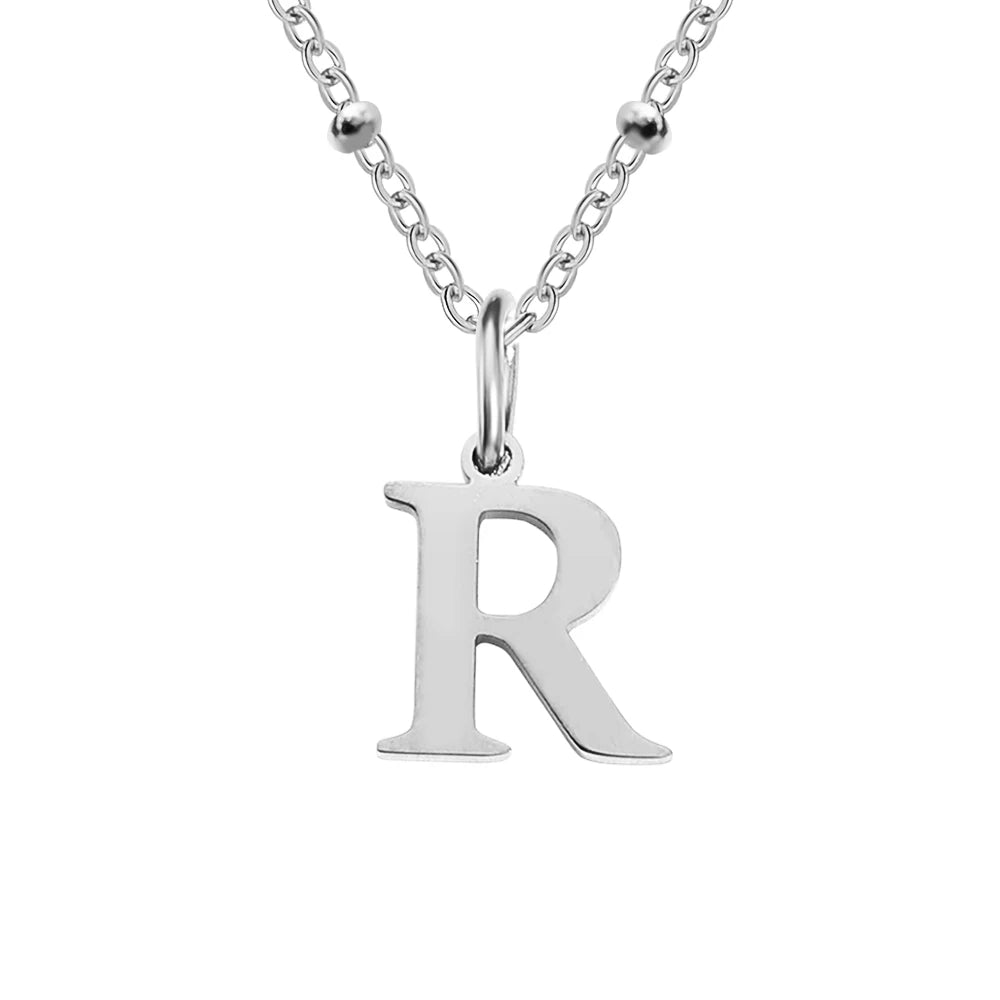 Initial Necklace — Dainty Gold, Personalized, Custom, Delicate, Minimalist