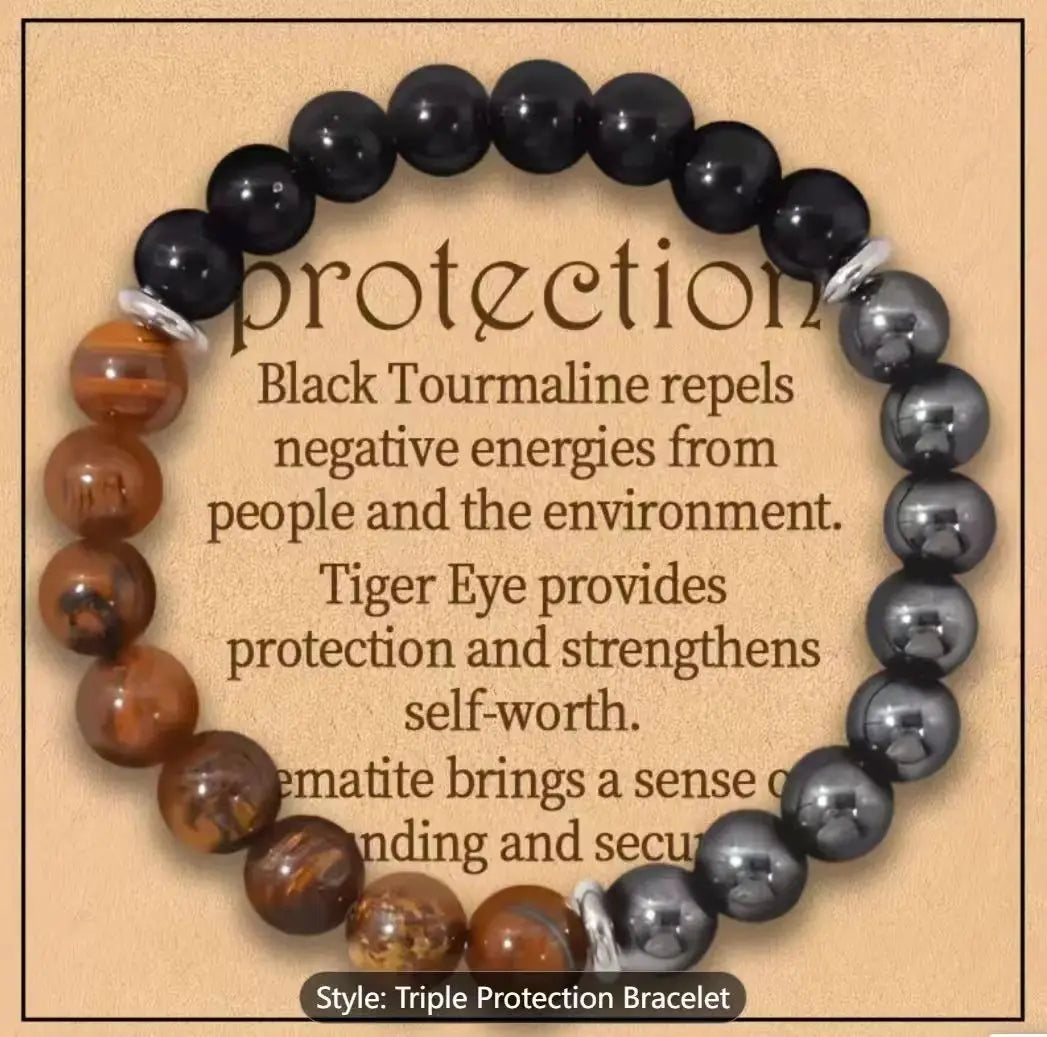 Money Manifest Crystal Bead Bracelet — Abundance, Prosperity, Wealth, Healing, Protection, Chakra Balancing