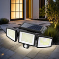 Solar Motion Security Floodlight — Outdoor, Wireless, Waterproof, Bright, Easy Install