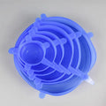 Reusable Silicone Stretch Lids - Airtight Bowl & Container Covers, Replaces Plastic Wrap, Dishwasher & Freezer Safe