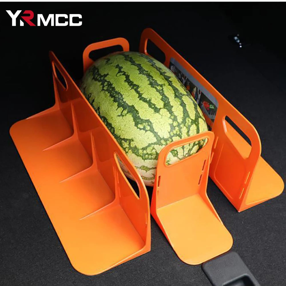 Adjustable Car Trunk Cargo Organizer Rack - Stops Groceries Sliding, Solid Plastic Baffle Divider for SUV, Sedan, Wagon