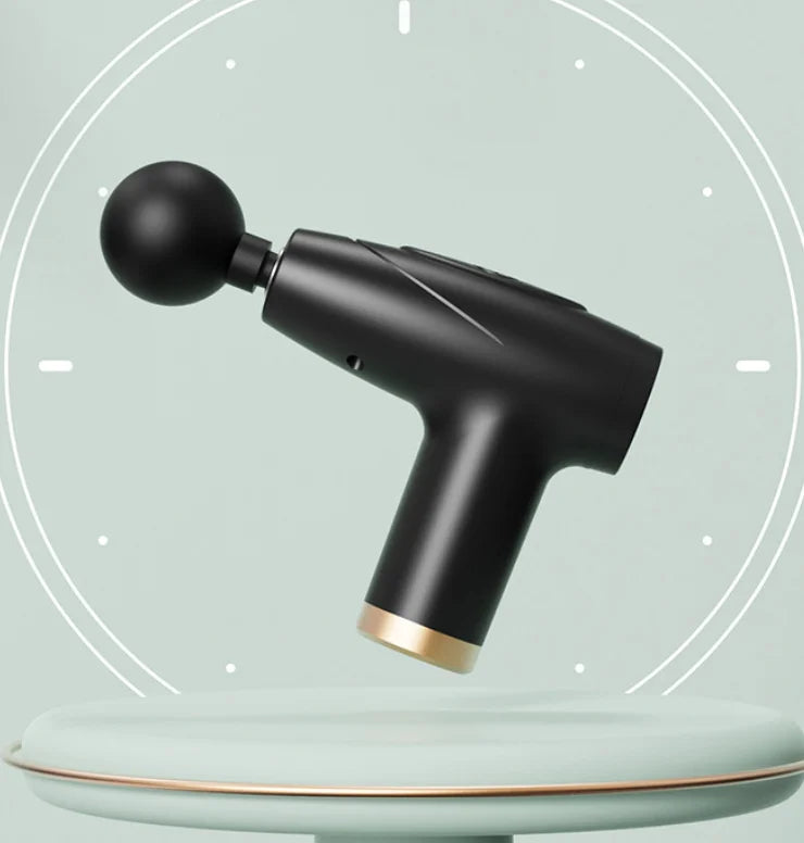 Mini Percussive Massage Gun - Deep Tissue Muscle Recovery, Quiet Cordless Fascia Therapy for Neck, Back, Legs & Athletes