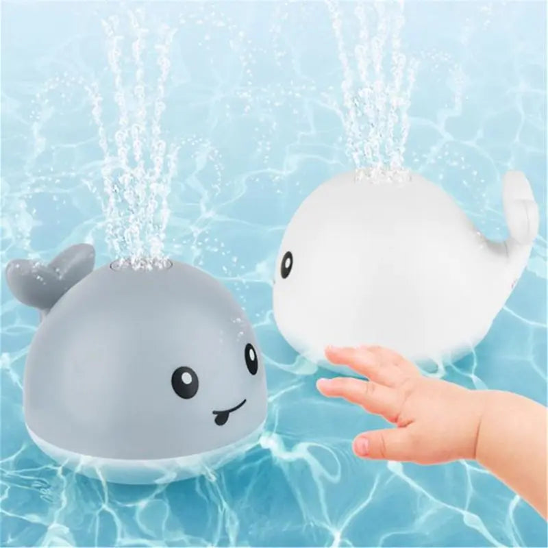 Whale Bath Toy — USB-C Dock, Waterproof, Floating, Interactive, Safe, Non-Toxic
