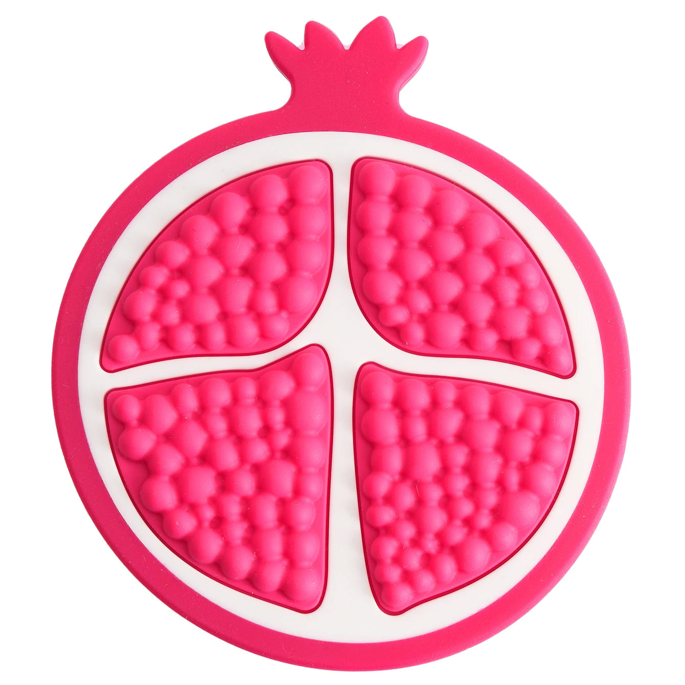Fruit & Veggie Silicone Baby Teether - BPA-Free, Food-Grade, Sensory Texture for Sore Gums & Molar Relief (10 Cute Designs)