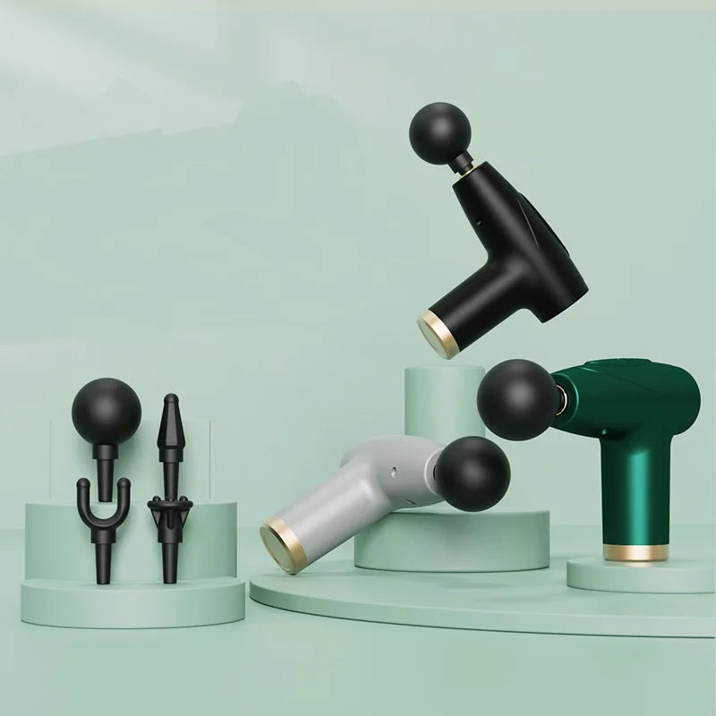 Mini Fascia Gun Portable Massage Gun Deep Tissue Muscle Relaxation Massager Fitness Leg Neck Body Relaxing Machine