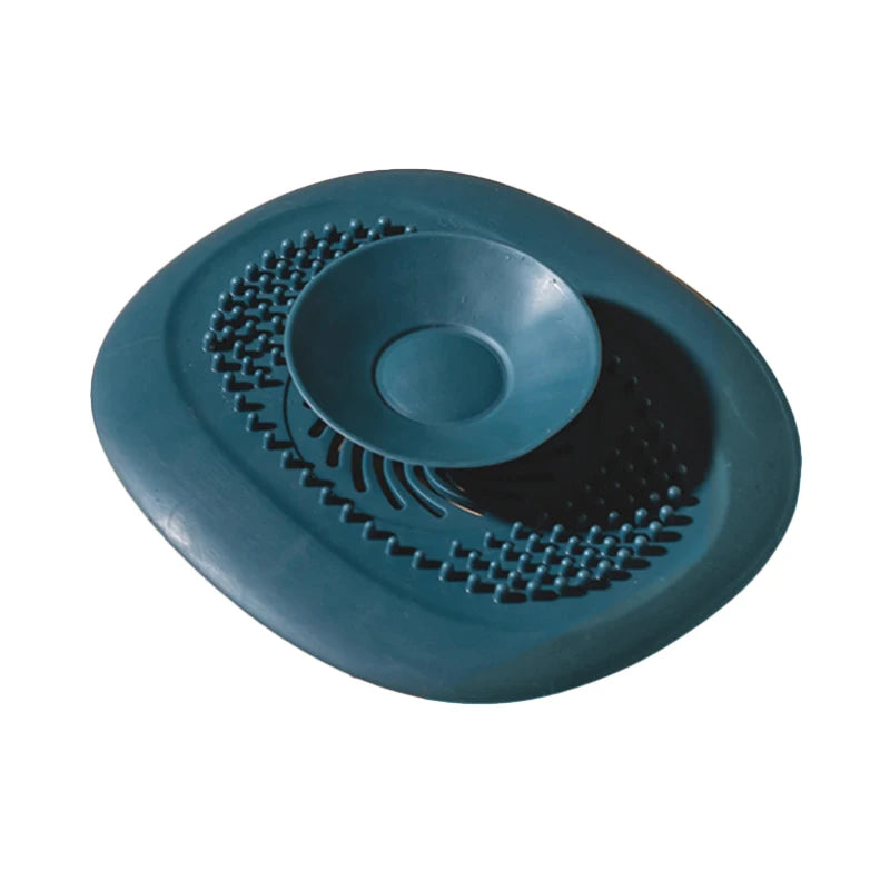 Silicone Drain Hair Catcher - Universal Shower & Tub Strainer, Bathroom Drain Cover, Sink Hair Trap, Anti-Clog Reusable Drain Protector