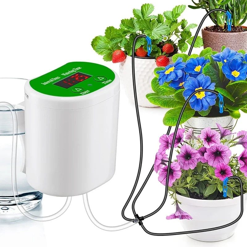Drip Irrigation Kit — Automatic, Smart Watering, Garden, Plants, Greenhouse, Yard