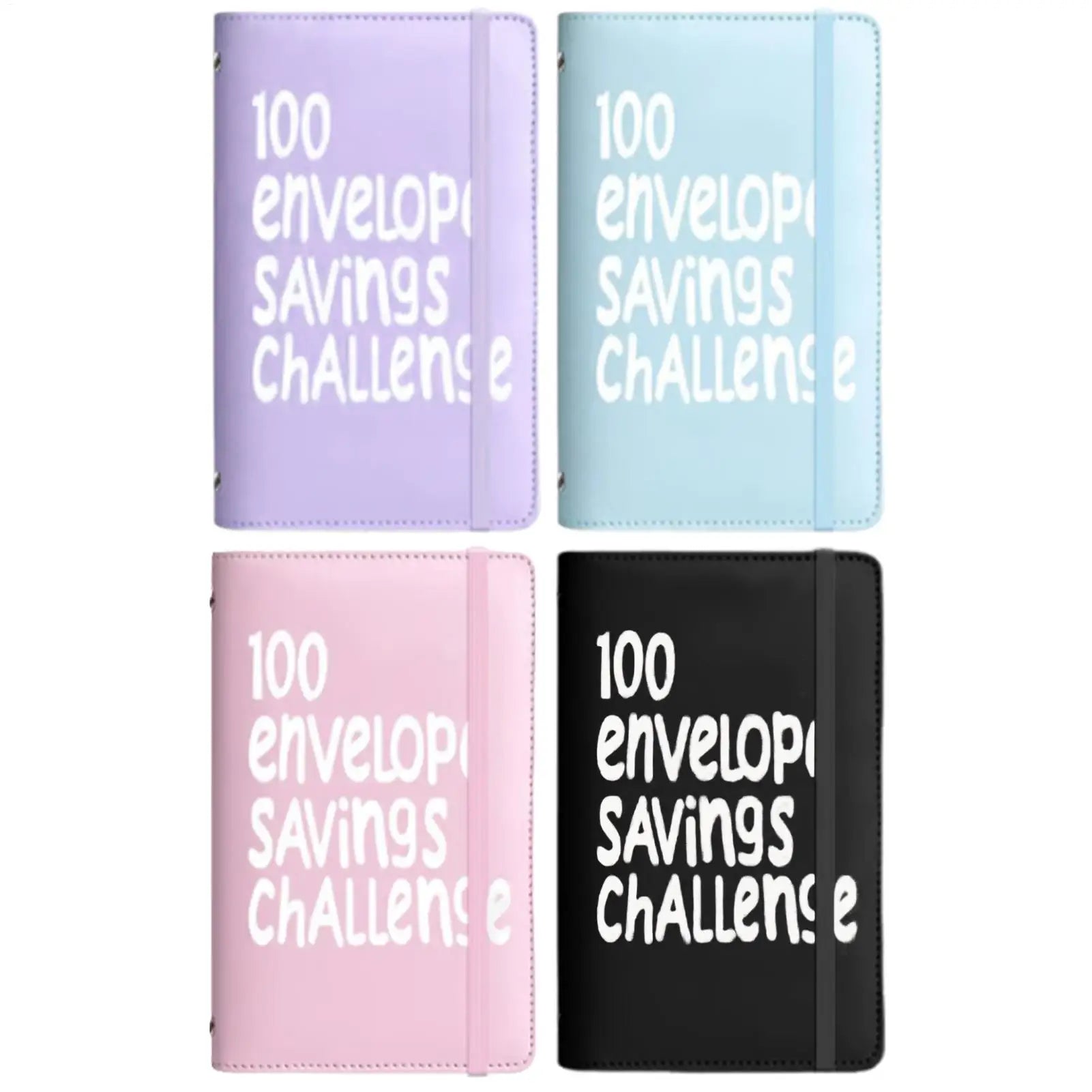 100 Envelopes Money Saving Challenge Binder — Fun, Interactive, Financial Planner, Budget Kit, Savings Goal, Cash Organizer
