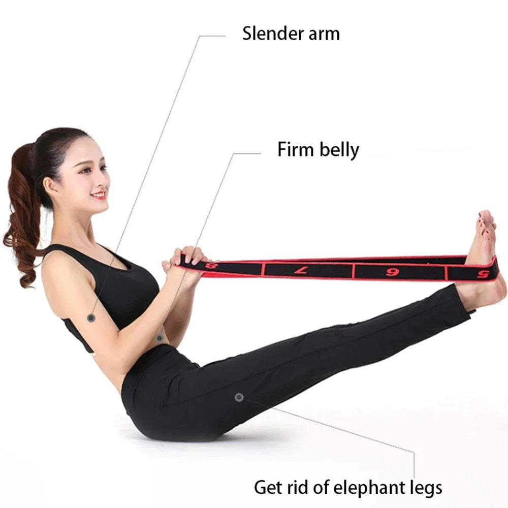Back Stretch Band — Comfortable, Ergonomic, Posture Corrector, Shoulder Relief, Core Strength, Flexibility Tool