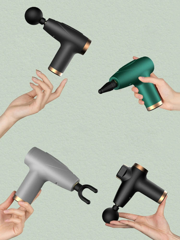 Mini Fascia Gun Portable Massage Gun Deep Tissue Muscle Relaxation Massager Fitness Leg Neck Body Relaxing Machine