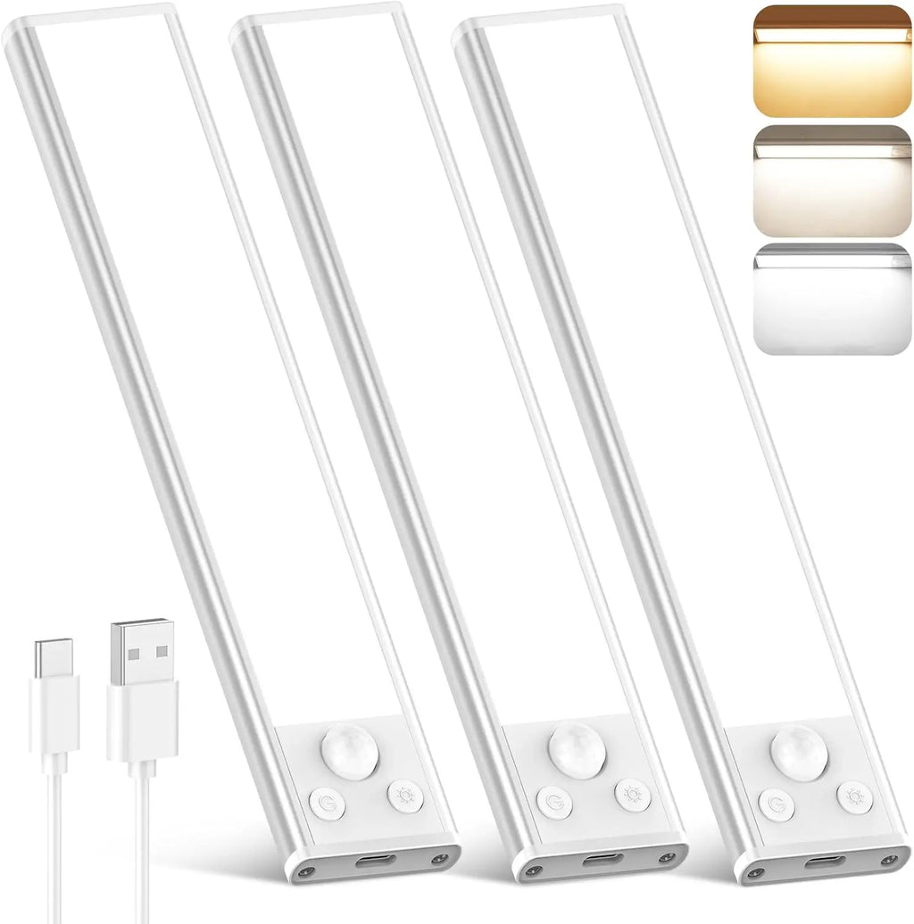 Under Cabinet Light — Motion Activated, Rechargeable, LED, Dimmable, Wireless, Easy Install