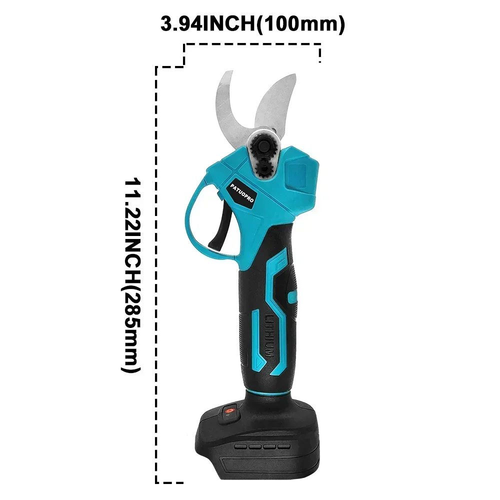 Electric Pruning Shears — Cordless, Rechargeable, Professional, Heavy Duty, Garden Tool