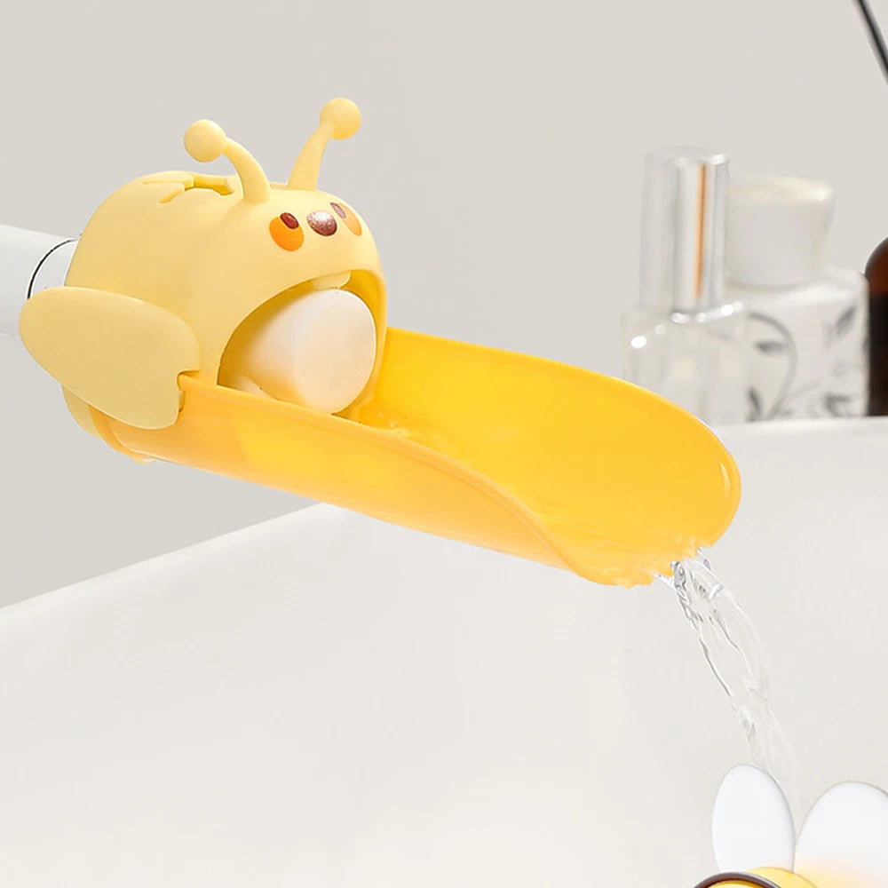 Anti-Splash Kitchen Faucet Extender - Flexible Water Deflector for Sink, Easy Snap-On Install, Stops Splashes Instantly