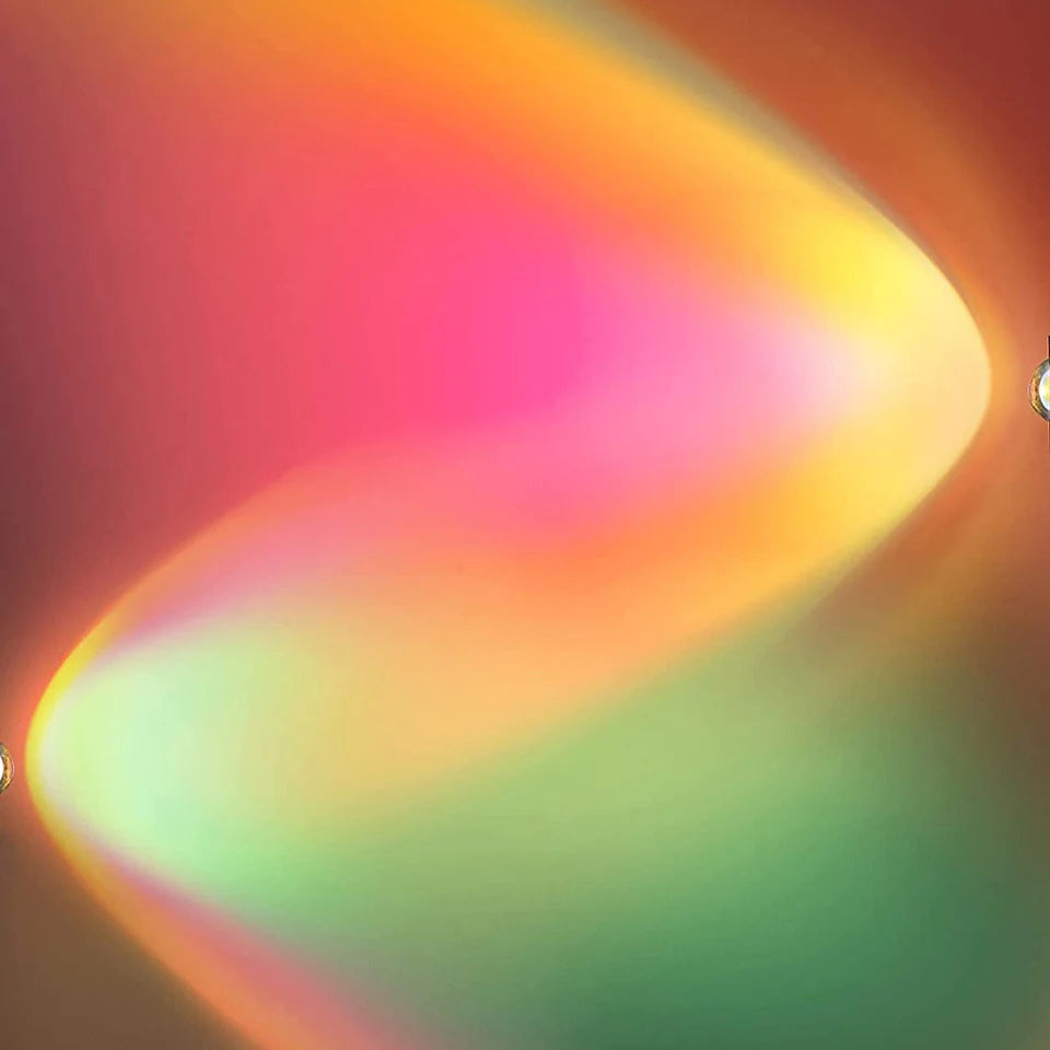 Sunset Projection Lamp - 16-Color RGB Mood Light with Remote & App Control, Aesthetic Bedroom & Tiktok Photography Decor