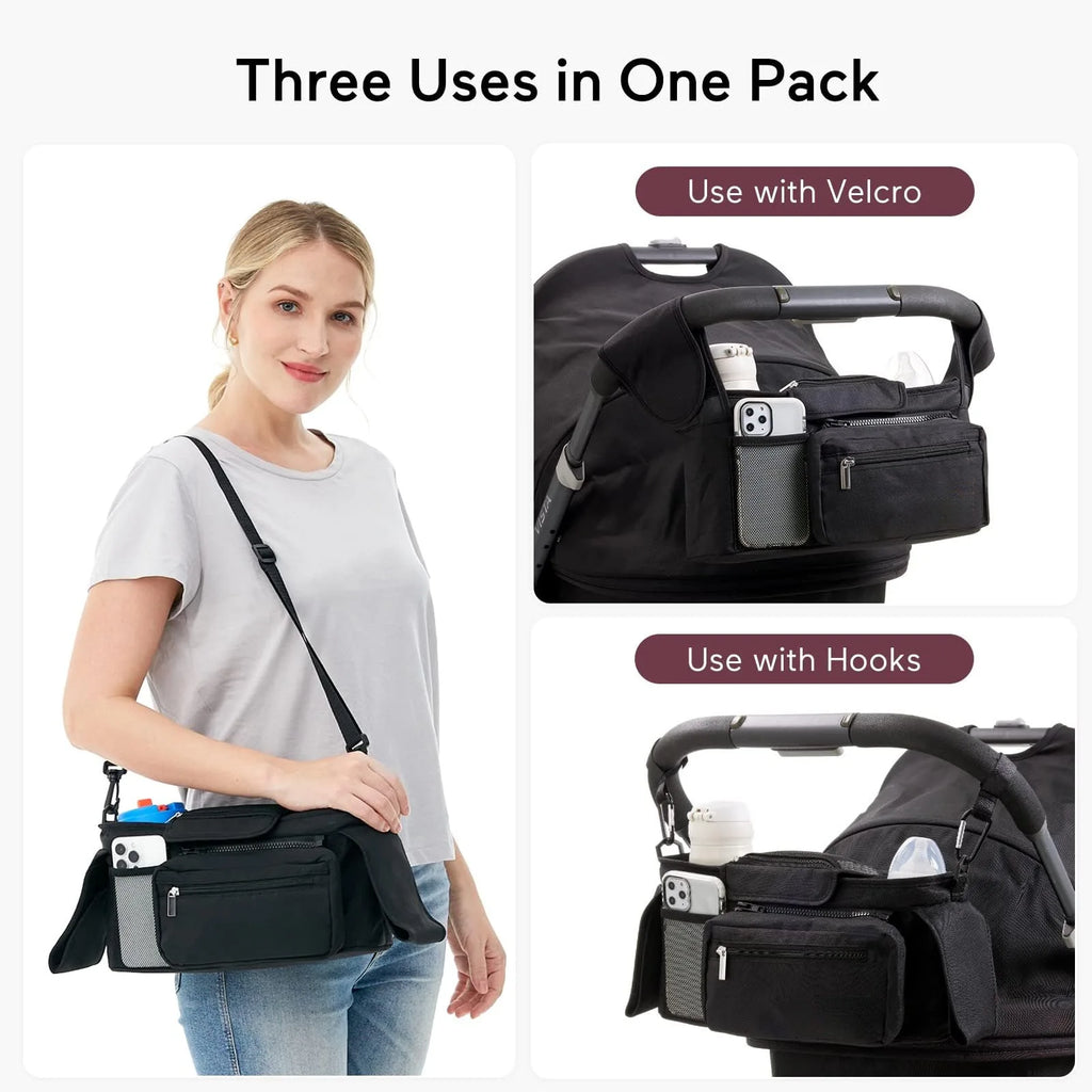 Stroller Organizer with Cup Holder