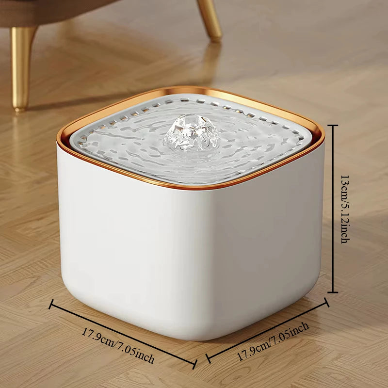 Pet Water Dispenser — Automatic, LED, Quiet, Filtered, Fresh, Smart