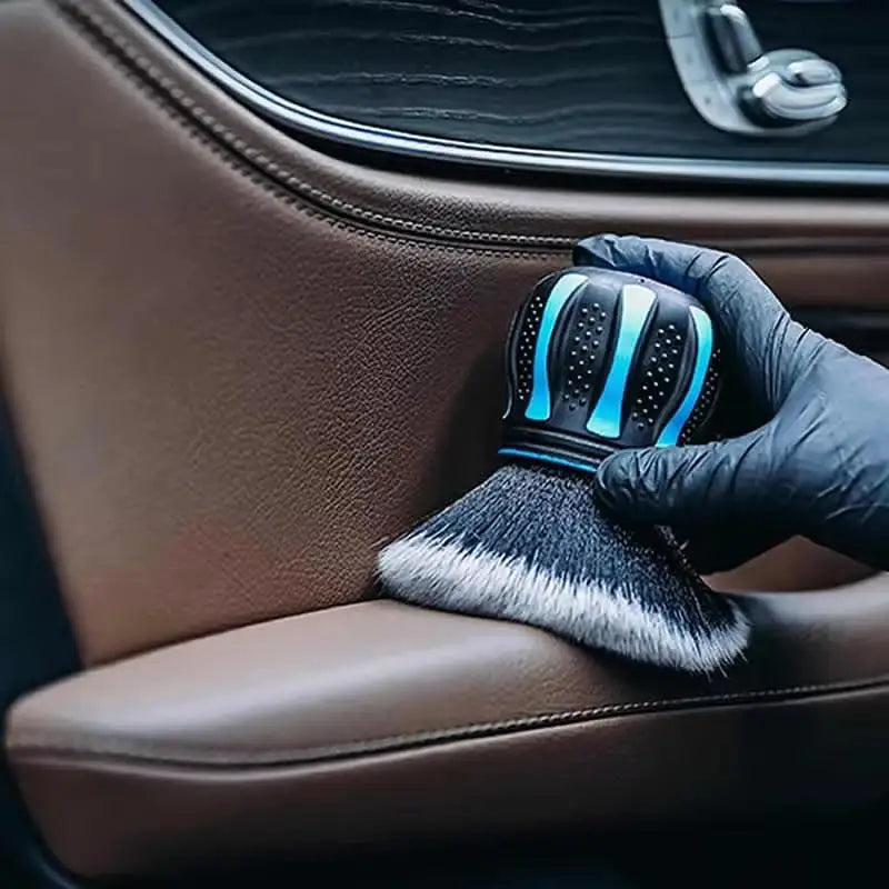Car Cleaning Detail Brush Set — 5 Tools, Interior, Exterior, Wheel, Vent, Engine