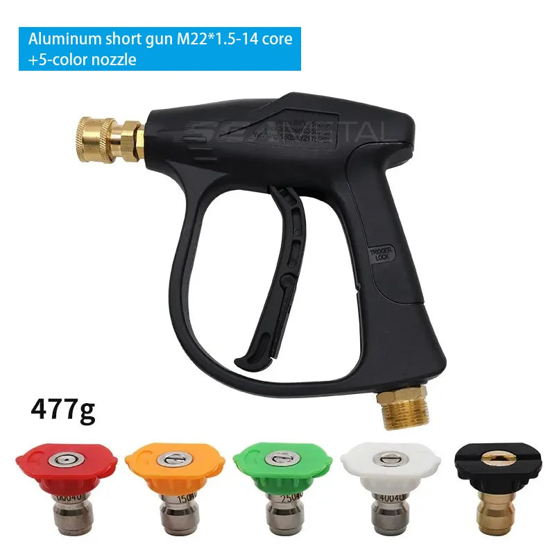 Foam Cannon — High Pressure, Adjustable Nozzle, Car Wash, Snow Foam, Quick Connect, Durable ABS
