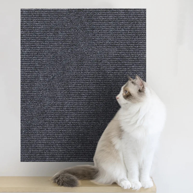 Cat Scratching Mat — Self-Adhesive, Durable, Flexible, Furniture Protector, Sisal