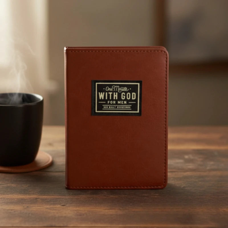 Devotional Journal — Daily Prayer, Spiritual Growth, Reflection, Scripture, Men's, 365-Day