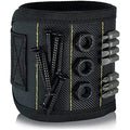 Magnetic Wristband Tool Holder - Strong Magnets for Screws, Nails, Drill Bits, Hands-Free DIY & Workshop Helper